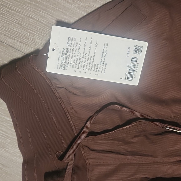 Lululemon Dance Studio Mid-Rise Pant *ShortLava Cake NWT - Picture 4 of 7